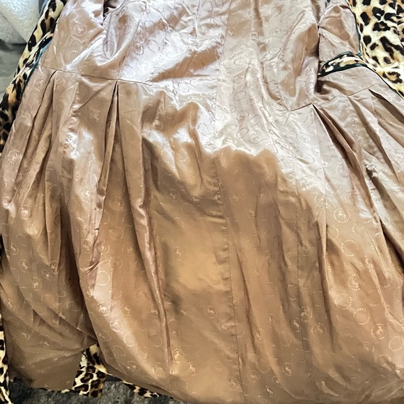 L.a.m.b leopard print trench/soft rare small - Picture 7 of 9